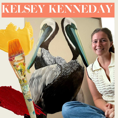 Artist Spotlight: Kelsey Kenneday Lands at 318 Art & Frame