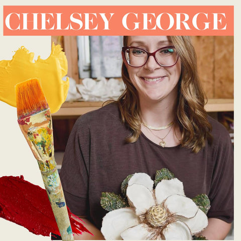 Artist Spotlight: Chelsey George – Bringing the Gulf Coast to Life, One Oyster Shell at a Time