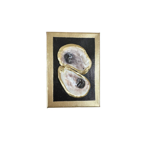 Oyster Canvas Art 6x6
