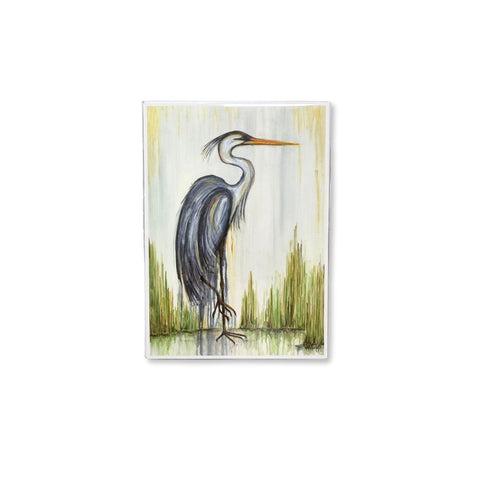 "Blue Heron I" 5x7 Fine Art Reproduction
