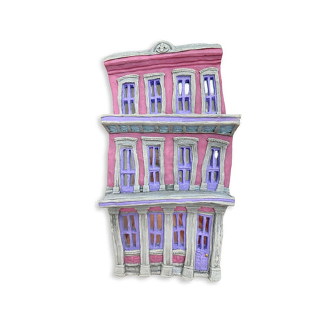 3D French Quarter Three-Story