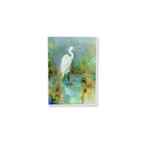"Great White Egret" 5x7 Fine Art Reproduction