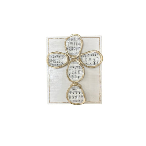 Hymn Oyster Cross Small