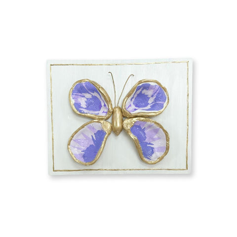 Oyster Butterfly- Violet Pansy
