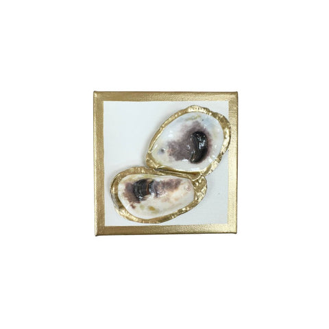 Oyster Canvas Art 6x6