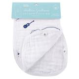 Southern Gentleman 2-in-1 Burp Cloth + Bib - 318 Art and Garden
