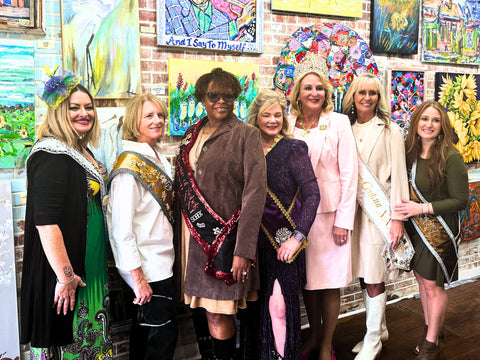 Mardi Gras Magic in North Louisiana: 318 Art Co.'s Royal Brunch Party