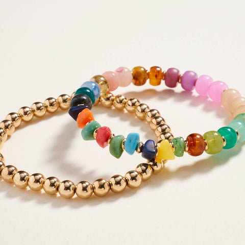 Golden Hour Stretch Bracelet Set