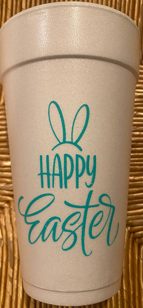 Happy Easter - Teal - 318 Art & Frame