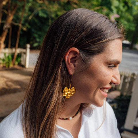 Magnolia Earrings - 318 Art & Frame