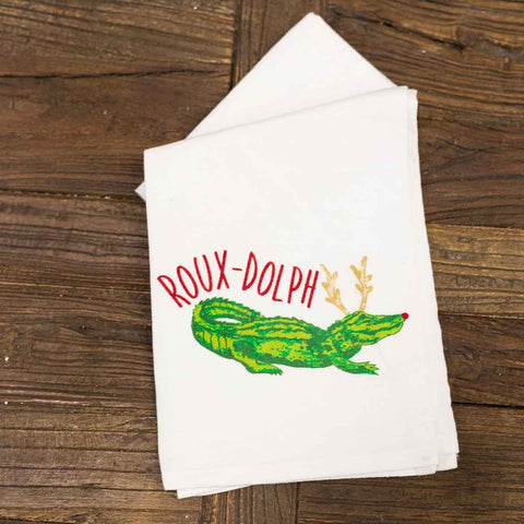 Rouxdolph Gator Hand Towel