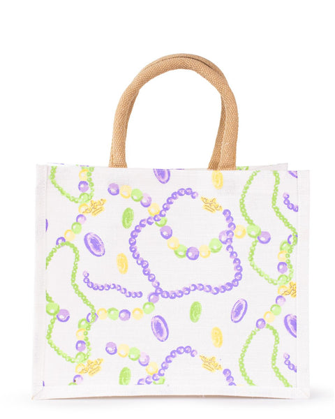Mardi Bead Gift Tote