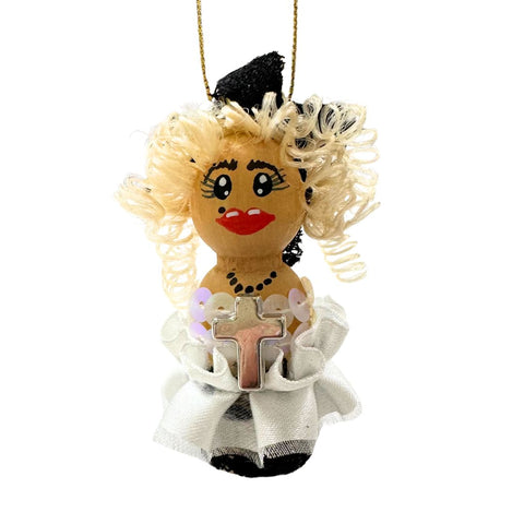 Hanging with the Stars Madonna Ornament