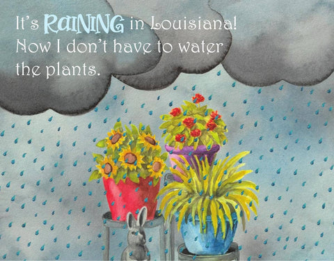 It's Raining in Louisiana by Erin Rovin
