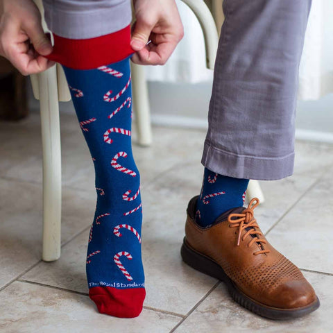 Men's Candy Cane Lane Socks