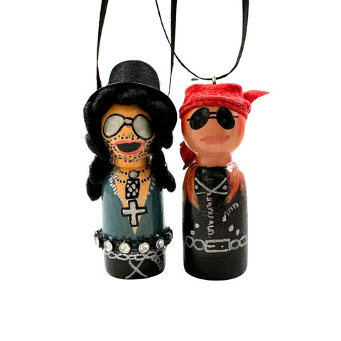 Hanging with the Stars Guns n Roses Ornament Collection