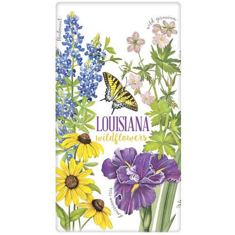 Louisiana Flowers Bagged Towel - 318 Art & Frame