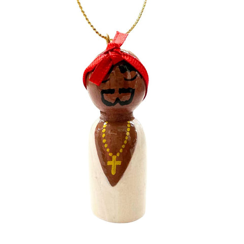 Hanging with the Stars Tupac Ornament