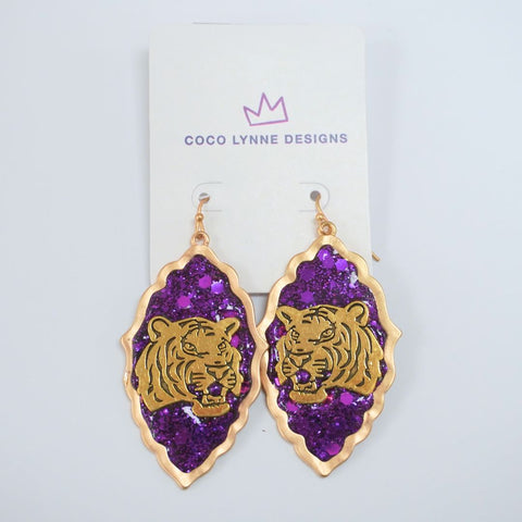 Tiger Pride Gameday Earrings
