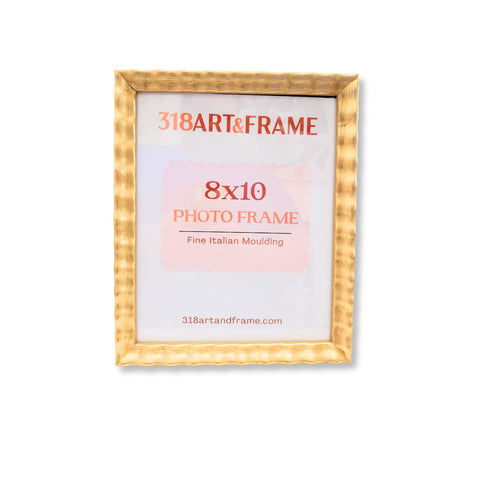 Gold Wave Picture Frame