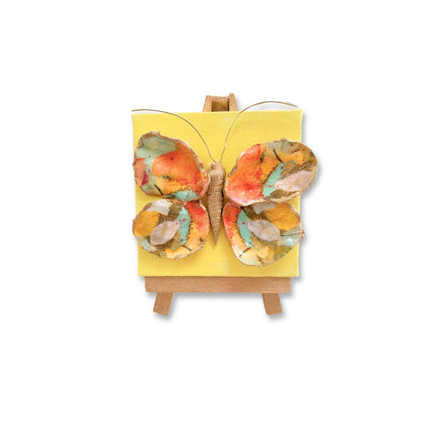 Oyster Butterfly on Easel