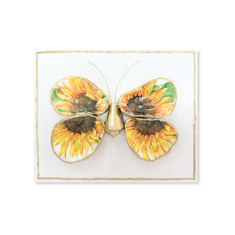 Oyster Butterfly- Sunflower