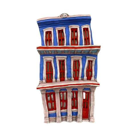 3D French Quarter Three-Story