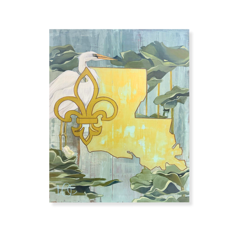 "Louisiana Heartland" 18x24