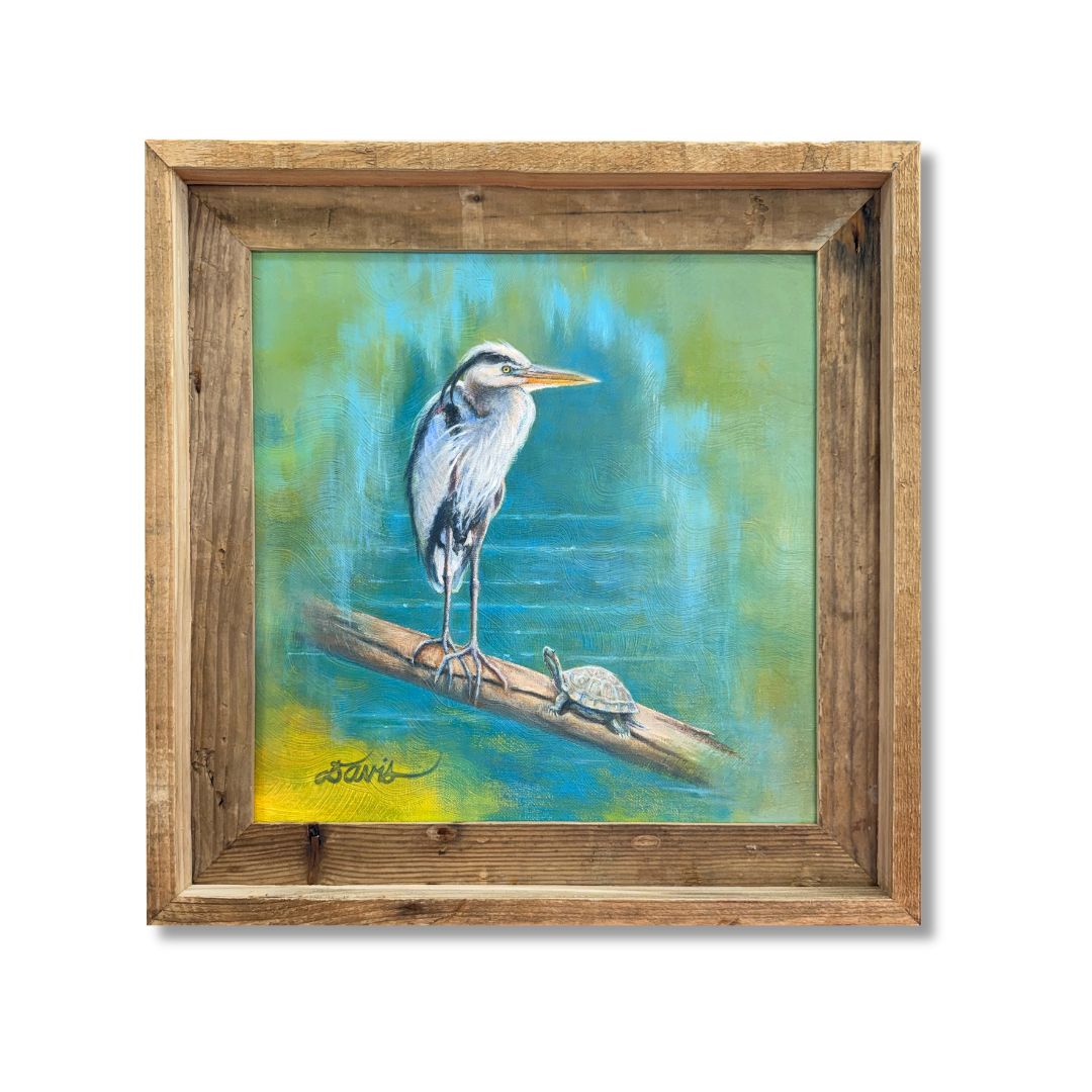 Bayou Buddies 12x12 – 318 Art & Frame