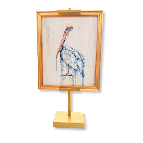 Misty Blue Framed Tabletop Art - 318 Art & Frame