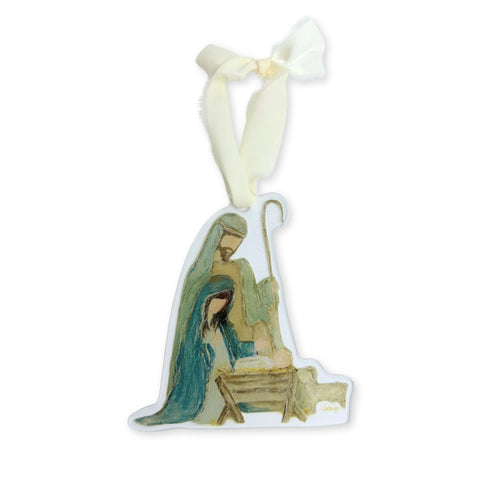 Holy Family Acrylic Ornament