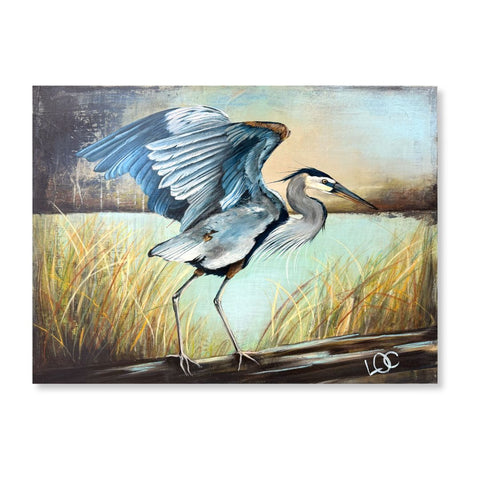 "Southern Marsh Born" 24x30 - 318 Art & Frame