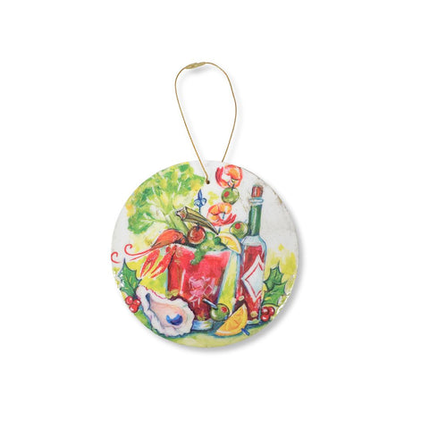 Cajun Bloody Mary Ornament