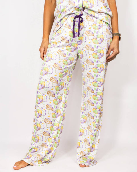 King Cake Love Sleep Pants