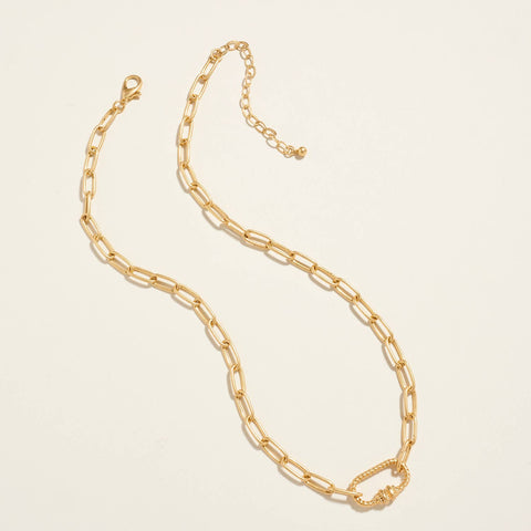 Oval Pendant Chain Necklace - 318 Art & Frame