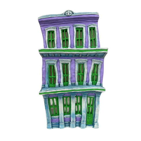 3D French Quarter Three-Story