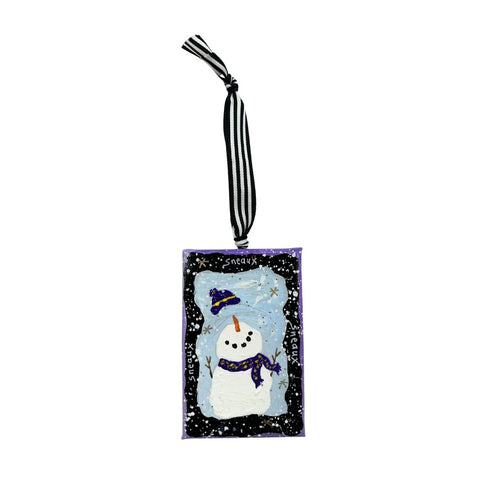 Sneaux-man Canvas Ornament