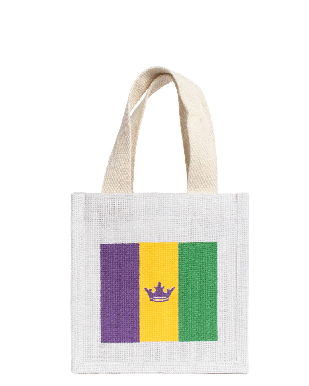 Mardi Gras Flag Petite Gift Tote