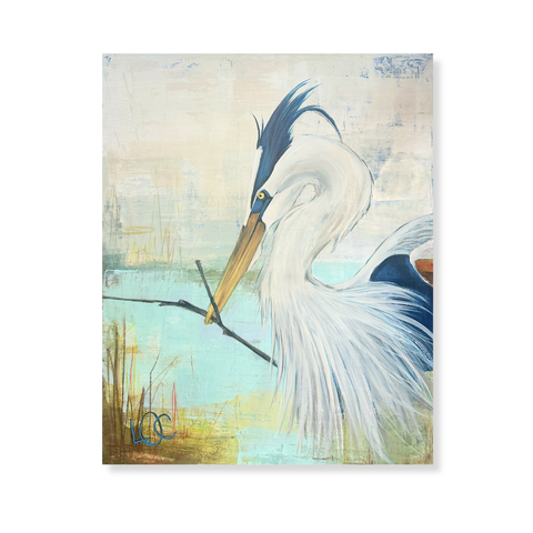 "Keeper of the Reeds" 18x24