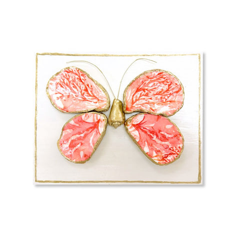 Oyster Butterfly- Pink Coral