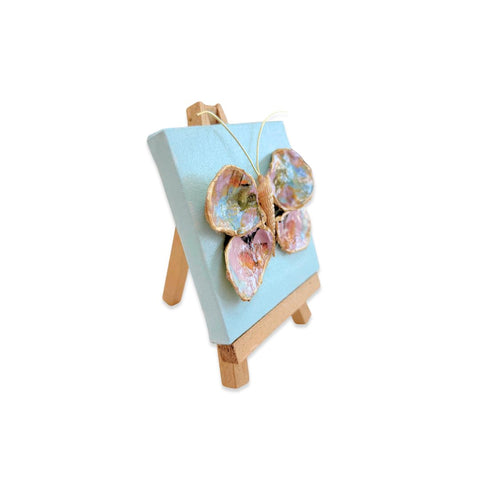 Oyster Butterfly on Easel - 318 Art & Frame