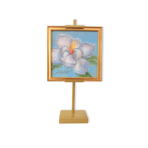 Modern Magnolia Framed Tabletop Art