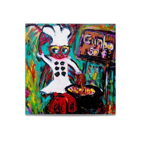 "Gumbo Ya Ya" Canvas Fine Art Reproduction