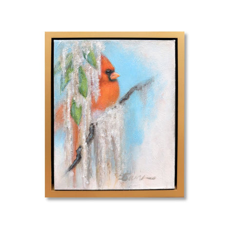 Winter Cardinal 8x10