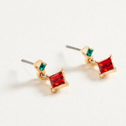 Christmas Jewel Post Earrings - 318 Art & Frame