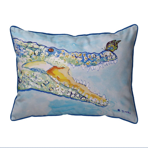 Gator & ButterFly Corded Pillow