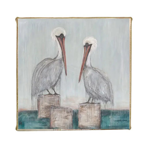 "Feathered Friends" Mini Canvas