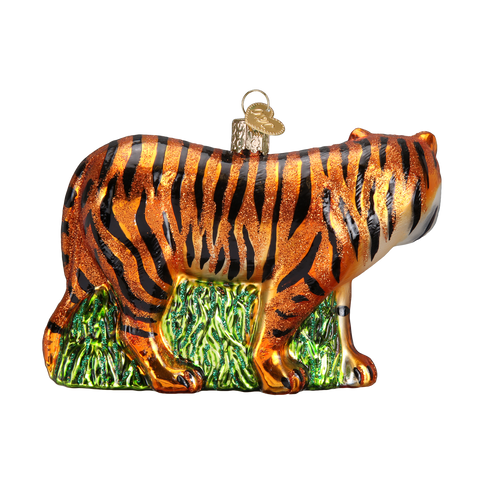 Tiger Glass Ornament - 318 Art & Frame