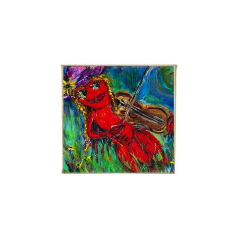 "Cajun Fais Do Do" Mini Canvas