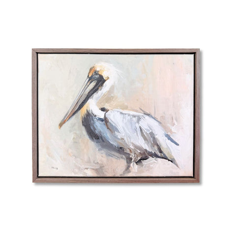 Brown Pelican- Framed 12x15